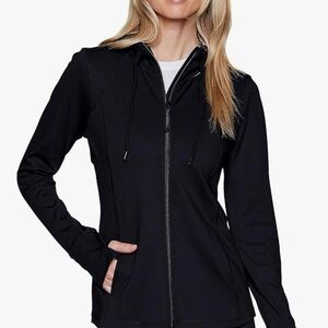 RBX Women's Black Full-Zip Hoodie